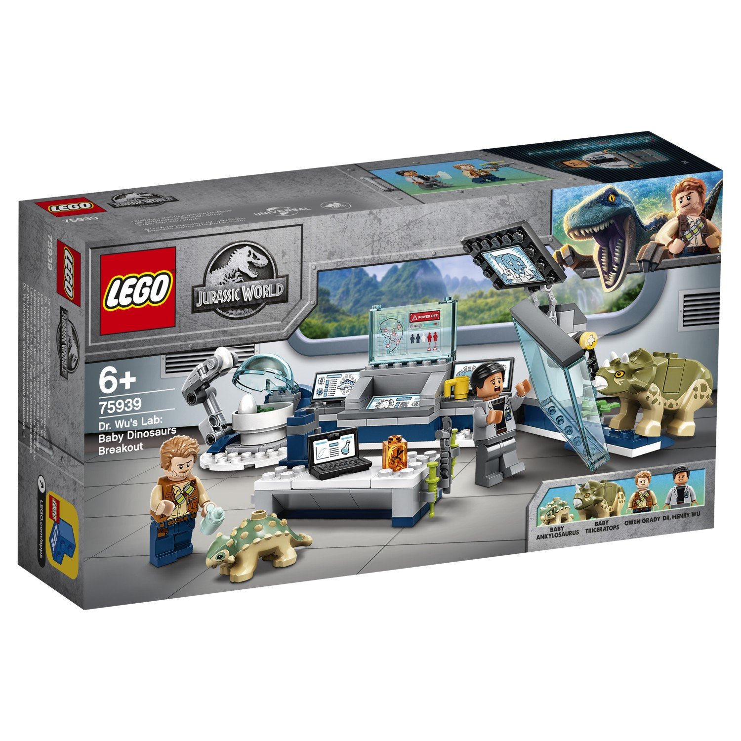 Lego Jurassic World 75939 Лаборатория доктора Ву: Побег детёнышей динозавра