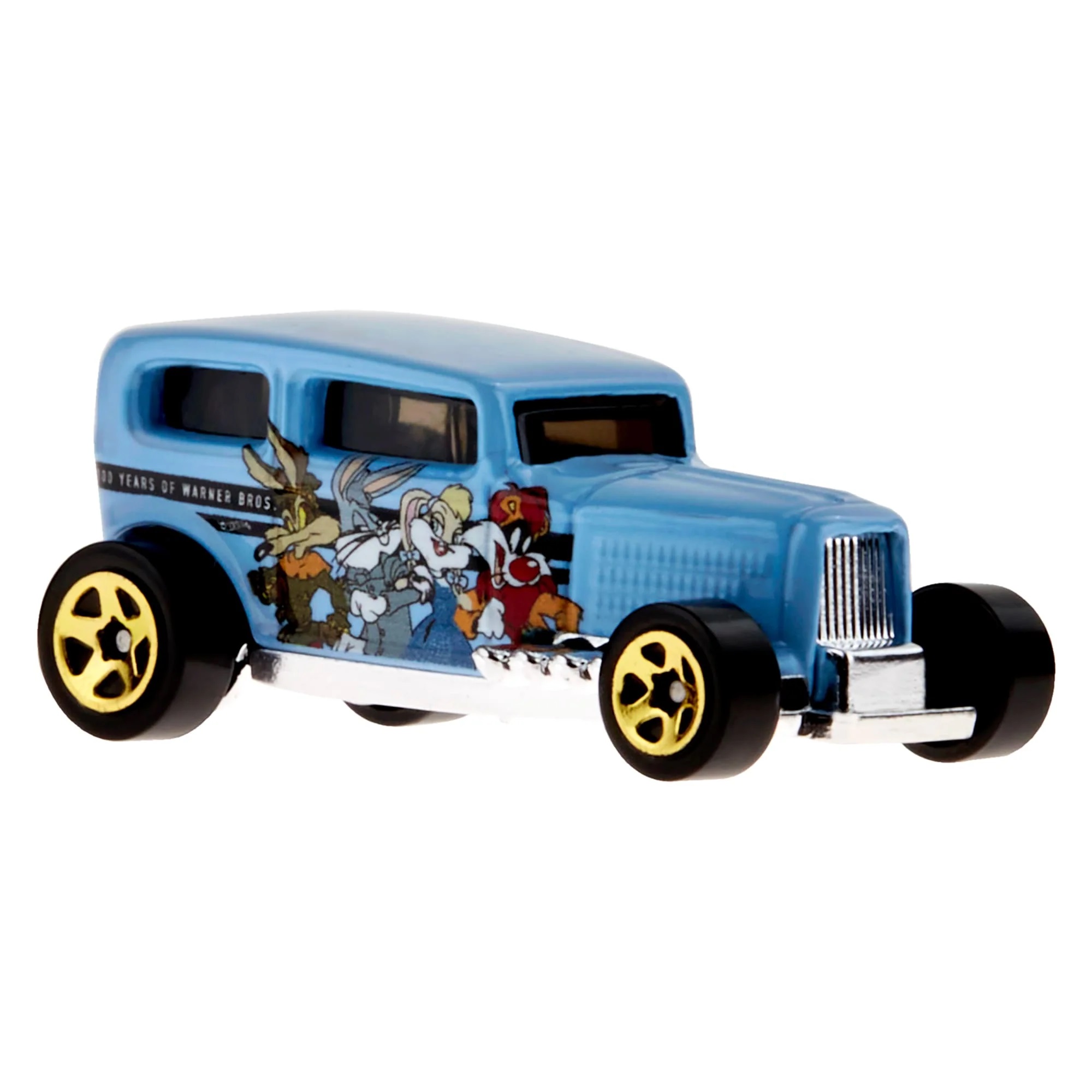 Машинка Hot Wheels HLK30 Warner Bros. 100th Midnight Otto 3/5