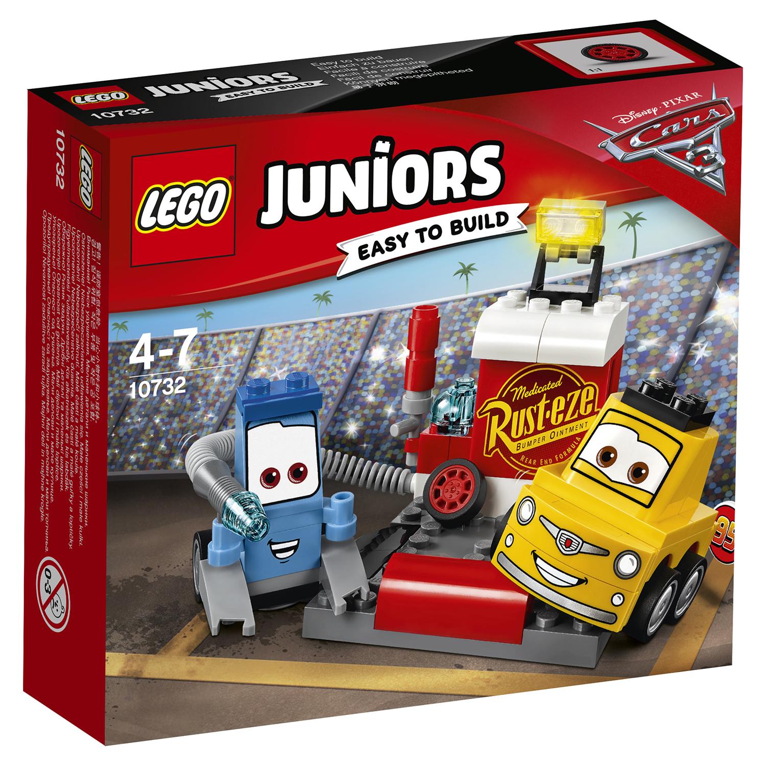 Lego Juniors 10732 Пит-стоп Гвидо и Луиджи