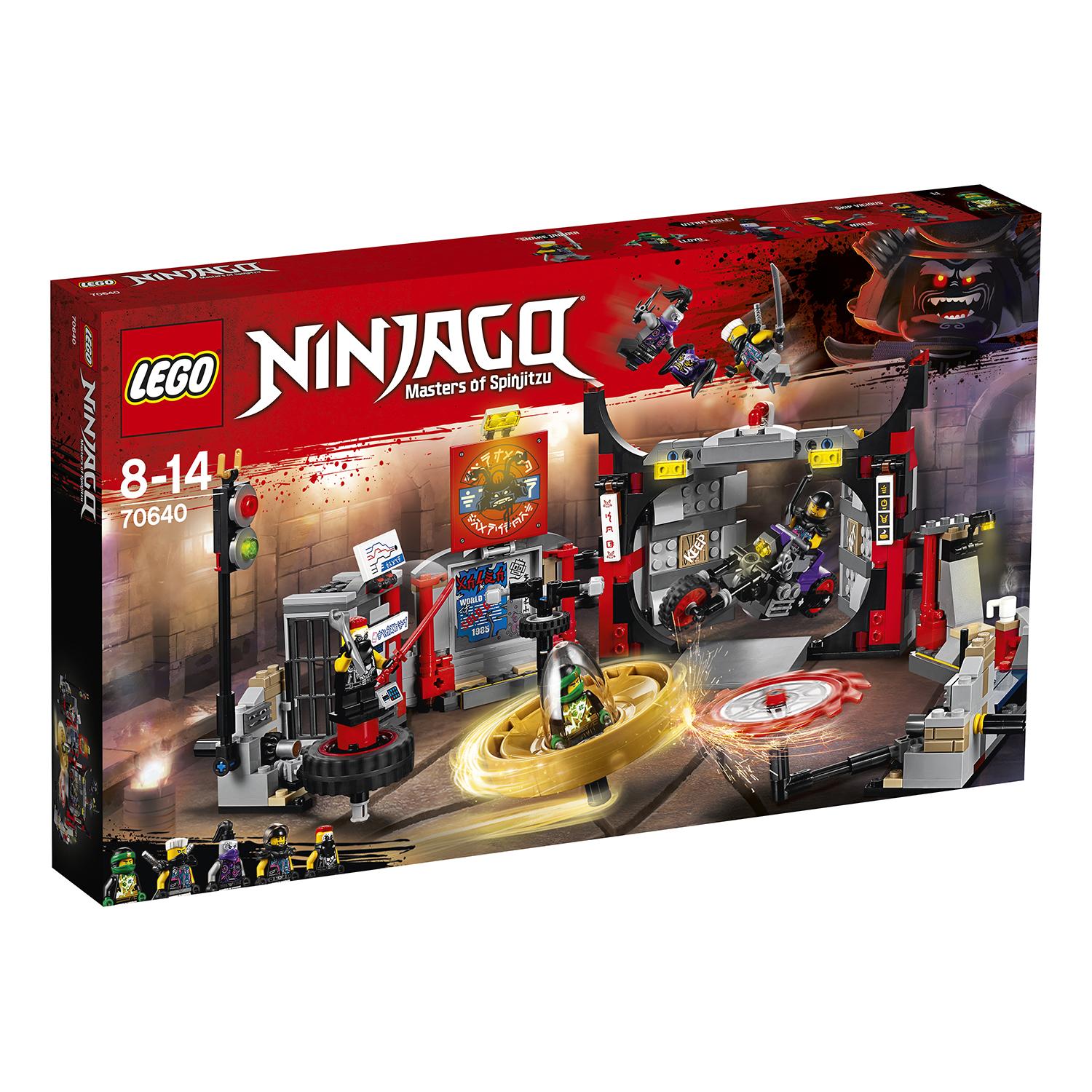 Lego Ninjago 70640 Штаб-квартира Сынов Гармадона