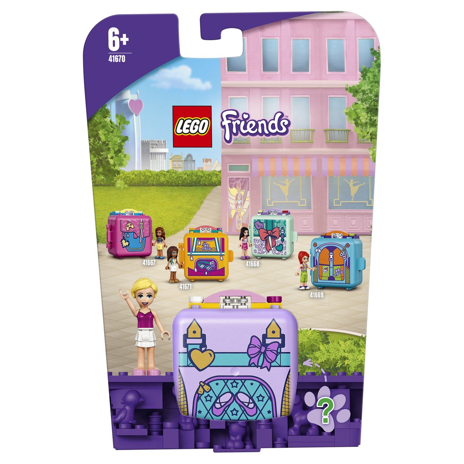 Lego Friends 41670 Кубик для балета Стефани