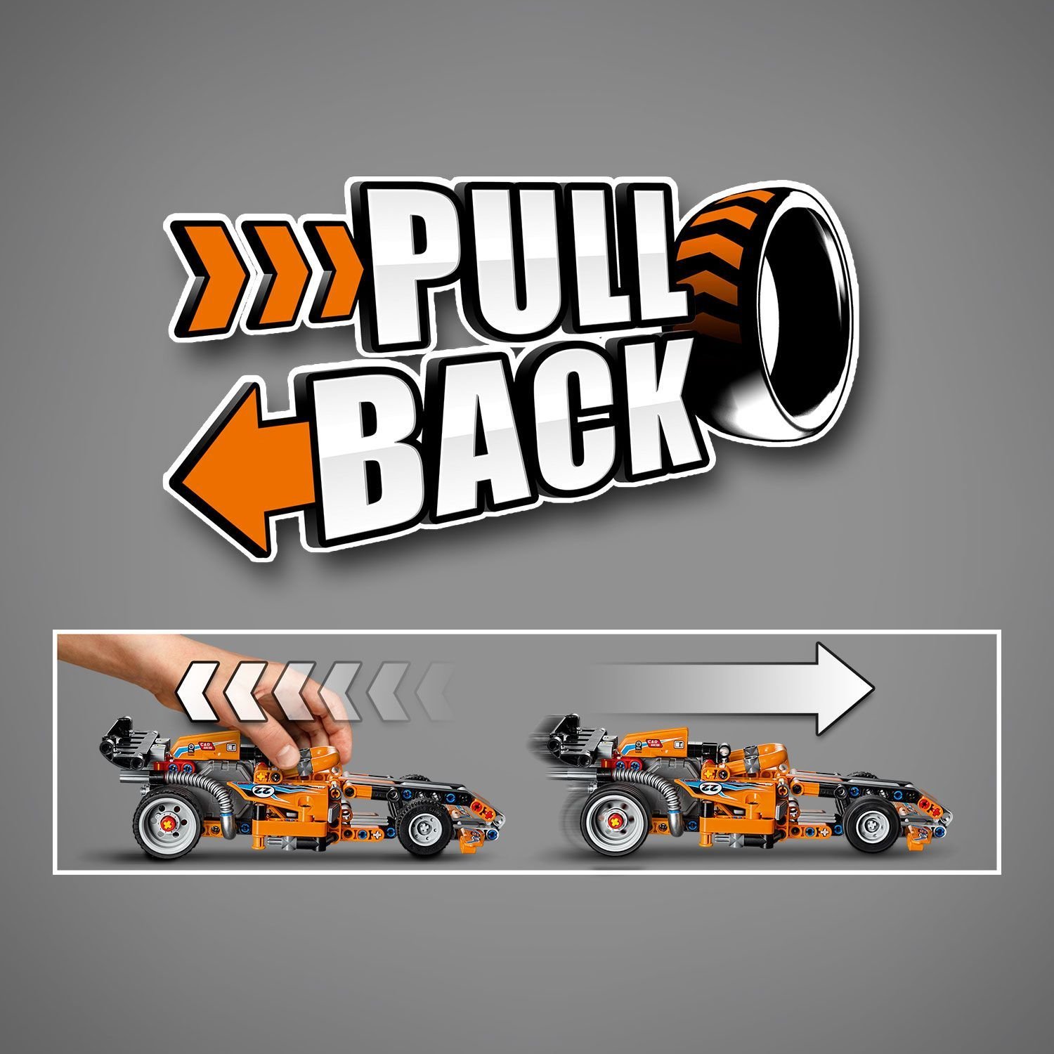 Lego Technic 42104 Гоночный грузовик