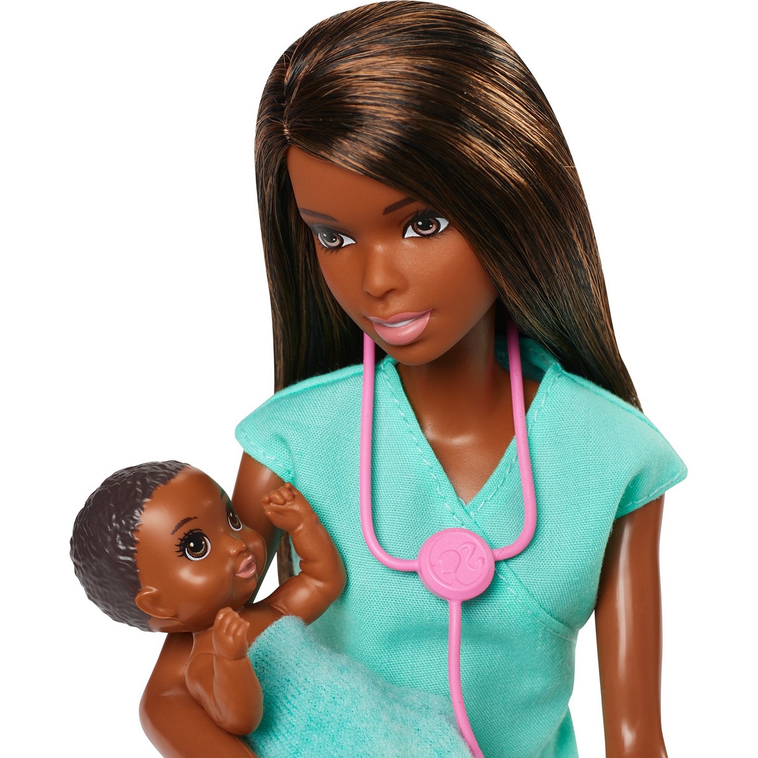 Набор Barbie GKH24 Кем быть? Детский доктор Брюнетка