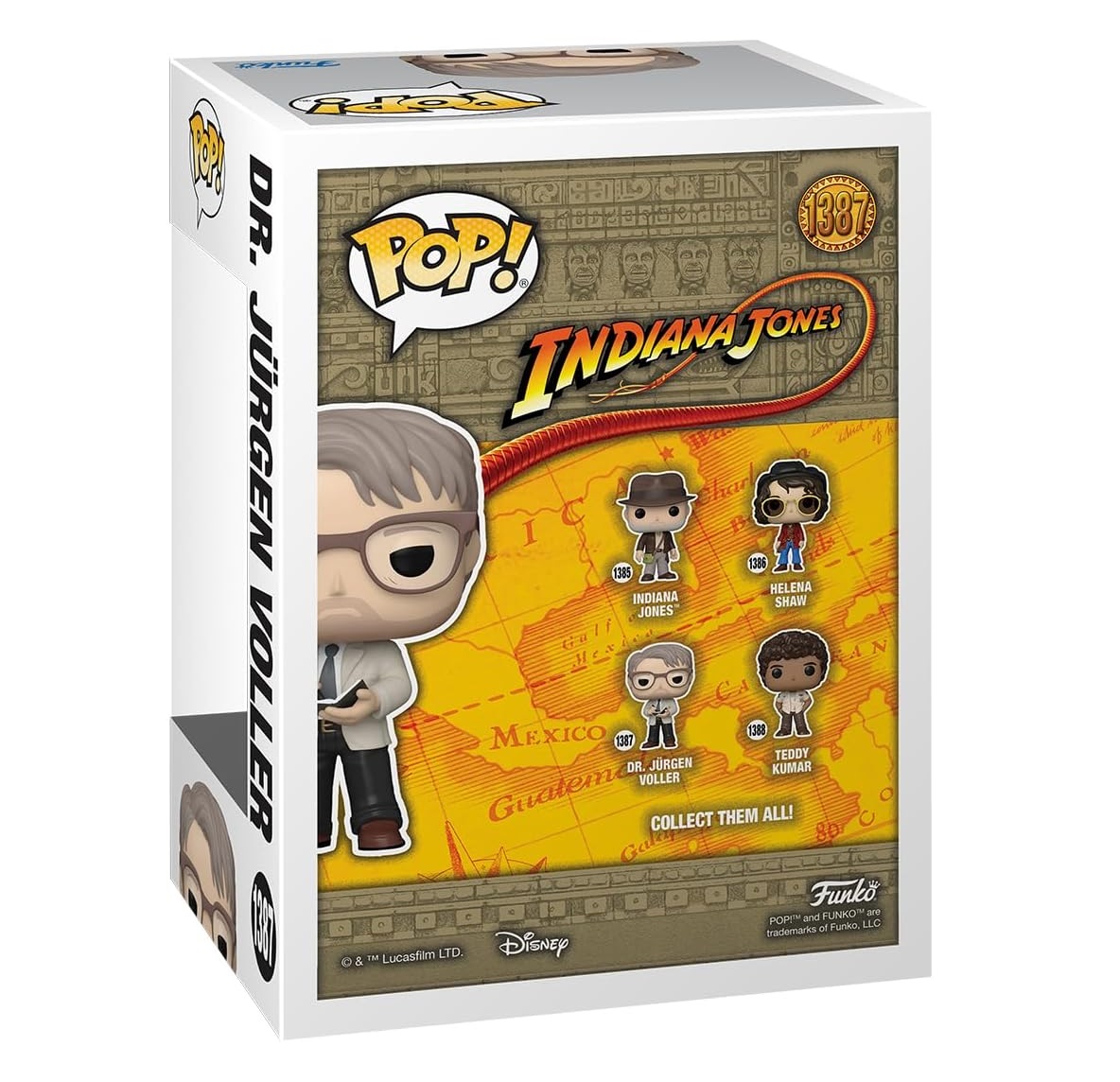Фигурка Funko POP! Indiana Jones Dr.Jurgen Voller №1387