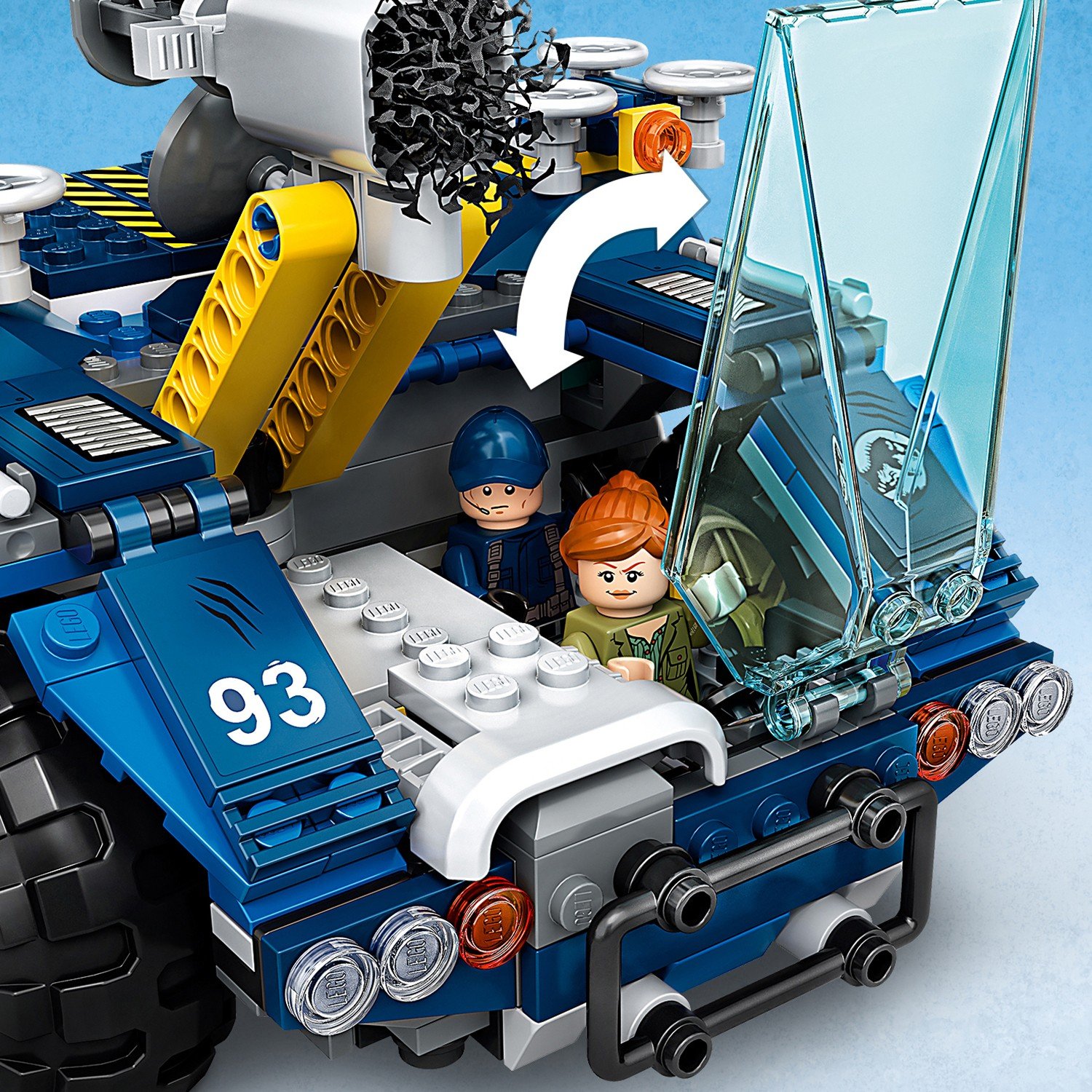 Lego Jurassic World 75940 Побег галлимима и птеранодона