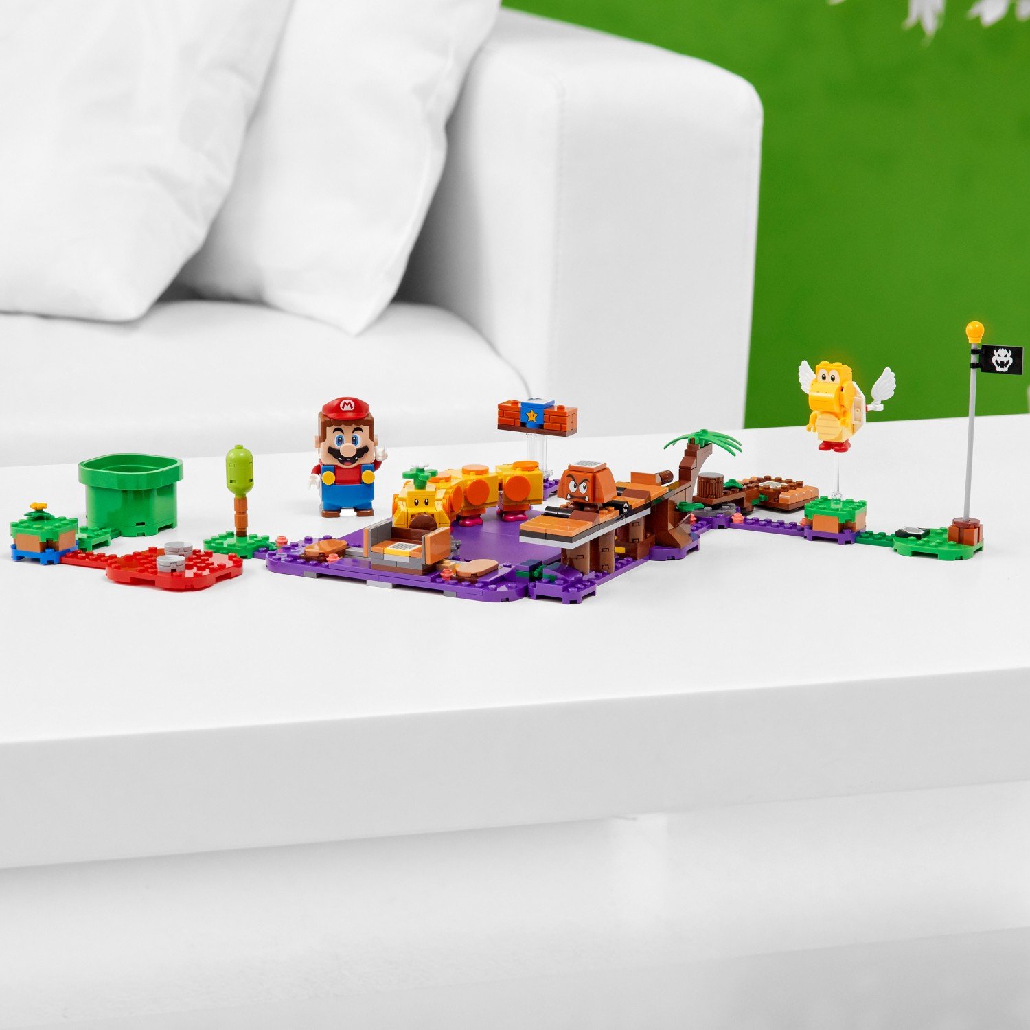Lego Super Mario 71383 Ядовитое болото егозы. Дополнительный набор