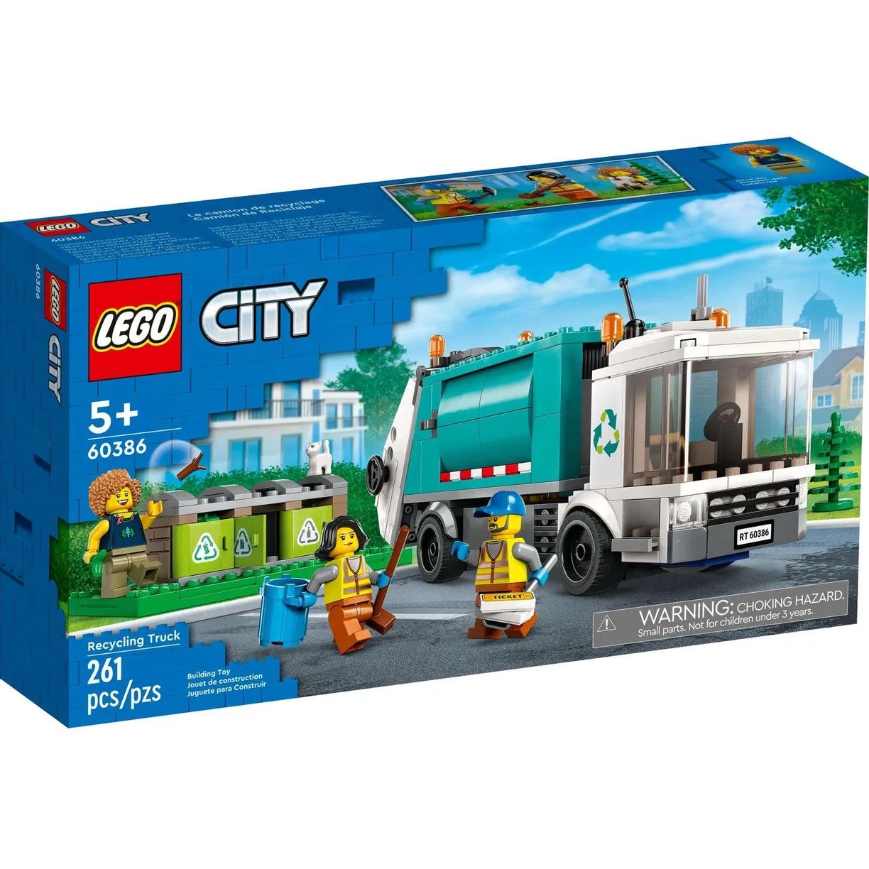 Lego City 60386 Грузовик для переработки отходов