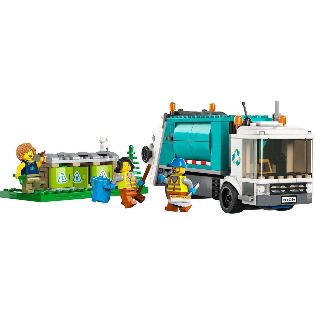 Lego City 60386 Грузовик для переработки отходов