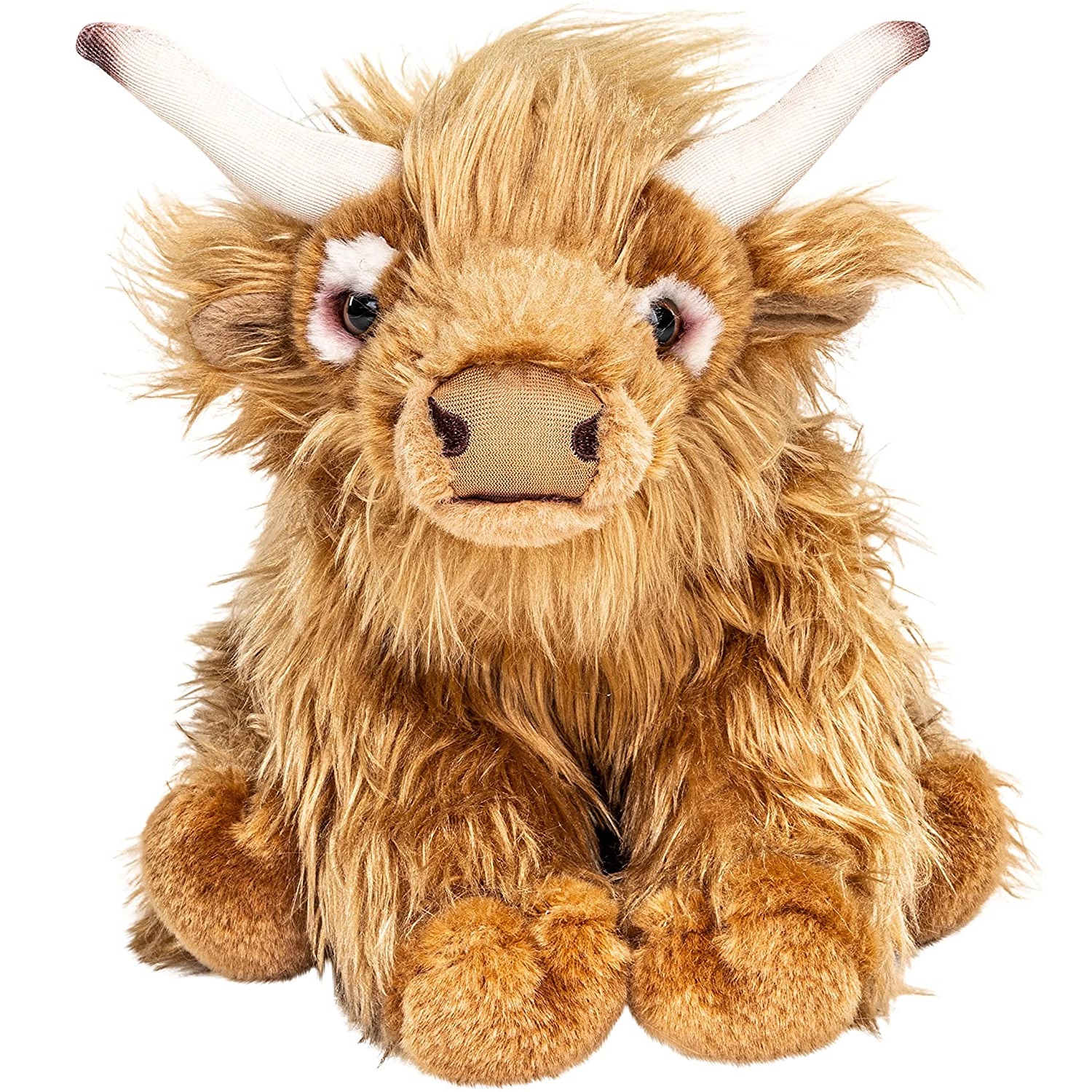 Мягкая игрушка Leosco Шотландская высокогорная корова 24 см арт.B92394R4