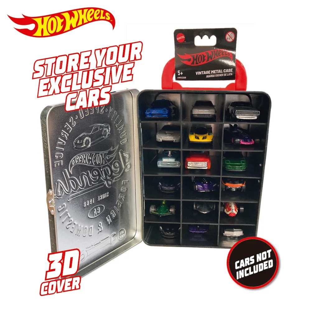 Портативный кейс для хранения 18 машинок Hot Wheels арт.HWCC-22B