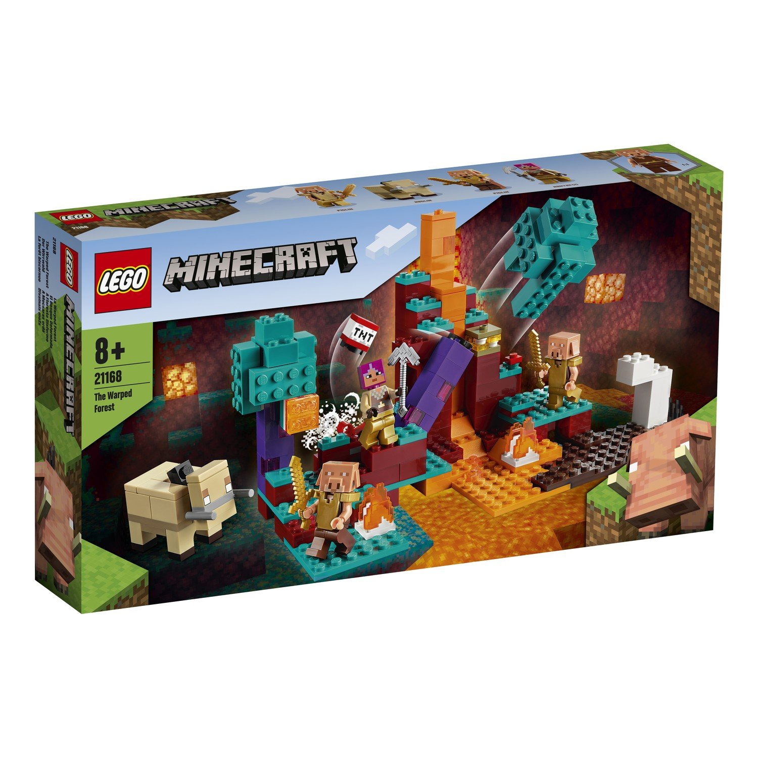 Lego Minecraft 21168 Искажённый лес