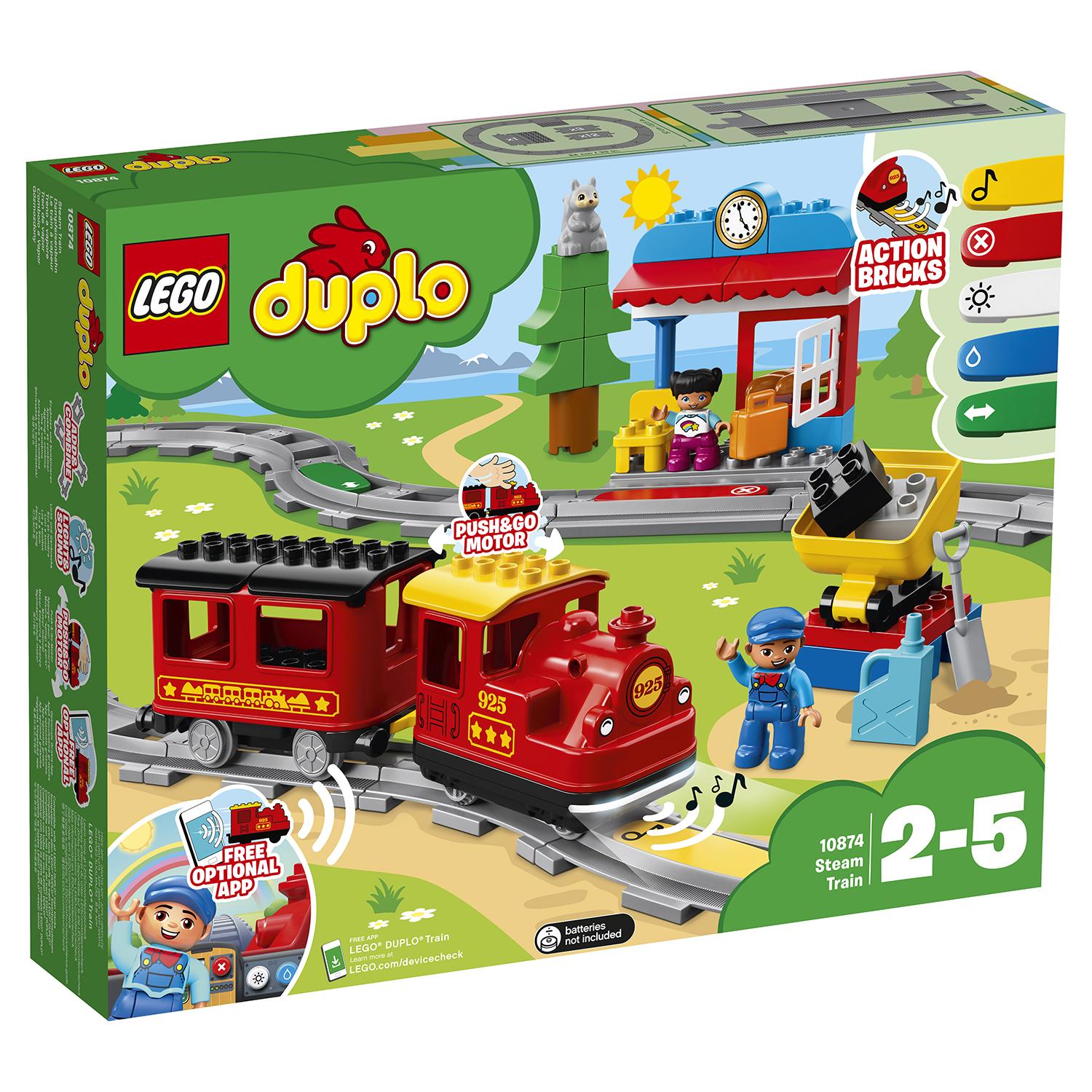 Lego Duplo 10874 Поезд на паровой тяге