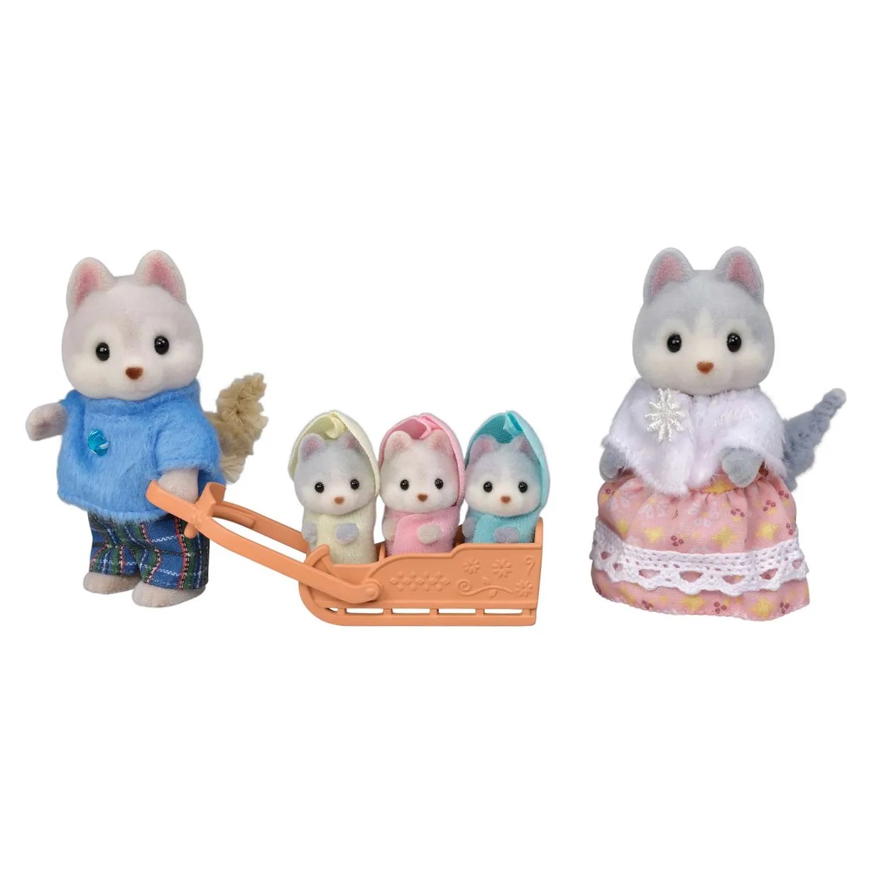 Набор Sylvanian Families 5636 Семья Хаски
