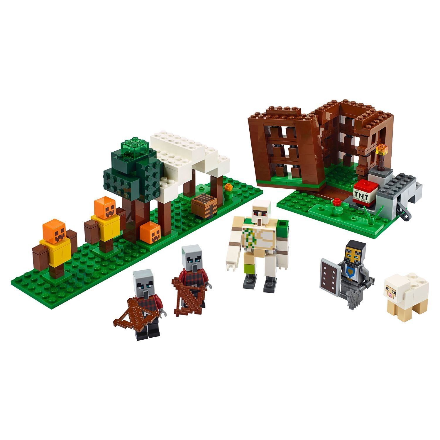 Lego Minecraft 21159 Аванпост разбойников