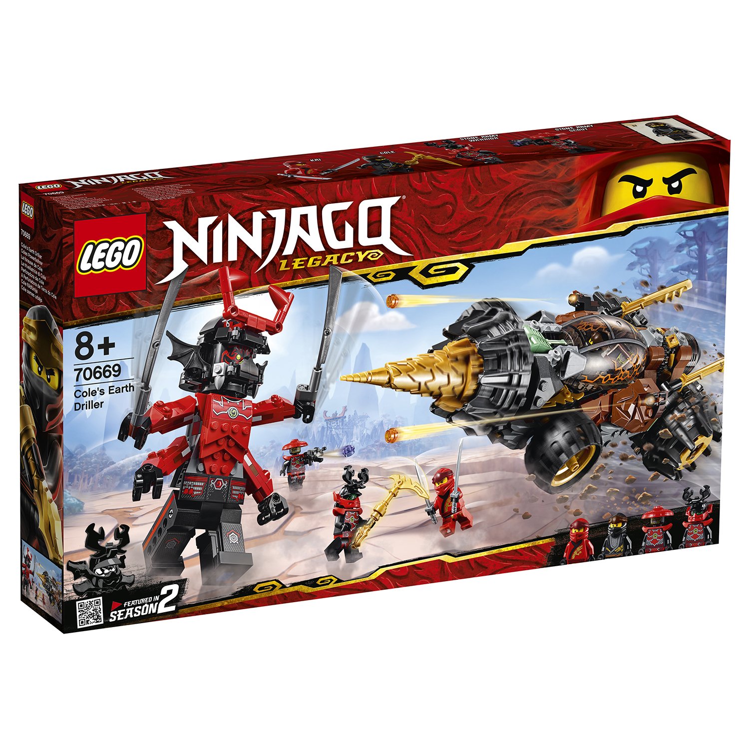 Lego Ninjago 70669 Земляной бур Коула