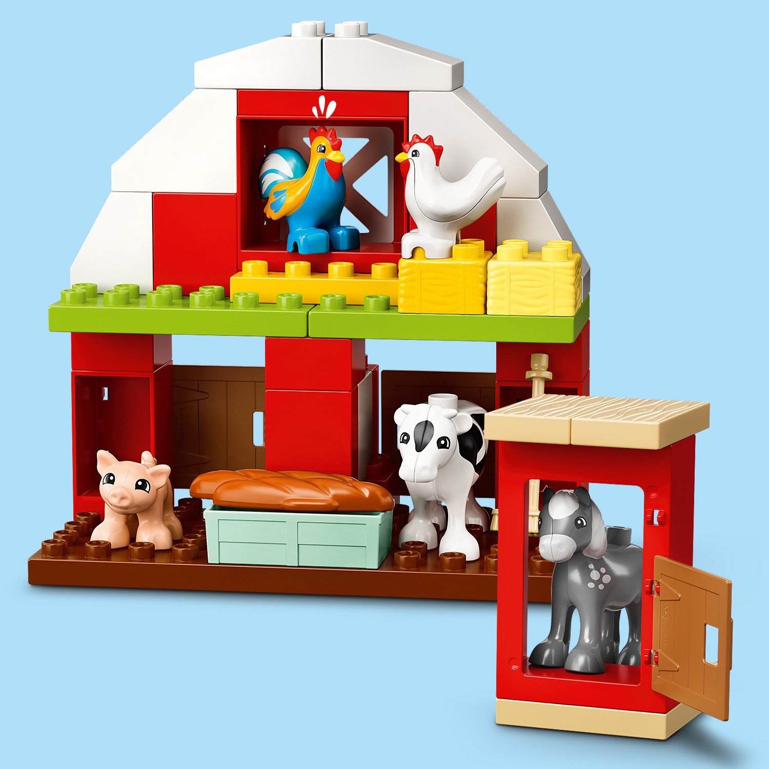 Lego Duplo 10952 Фермерский трактор, домик и животные
