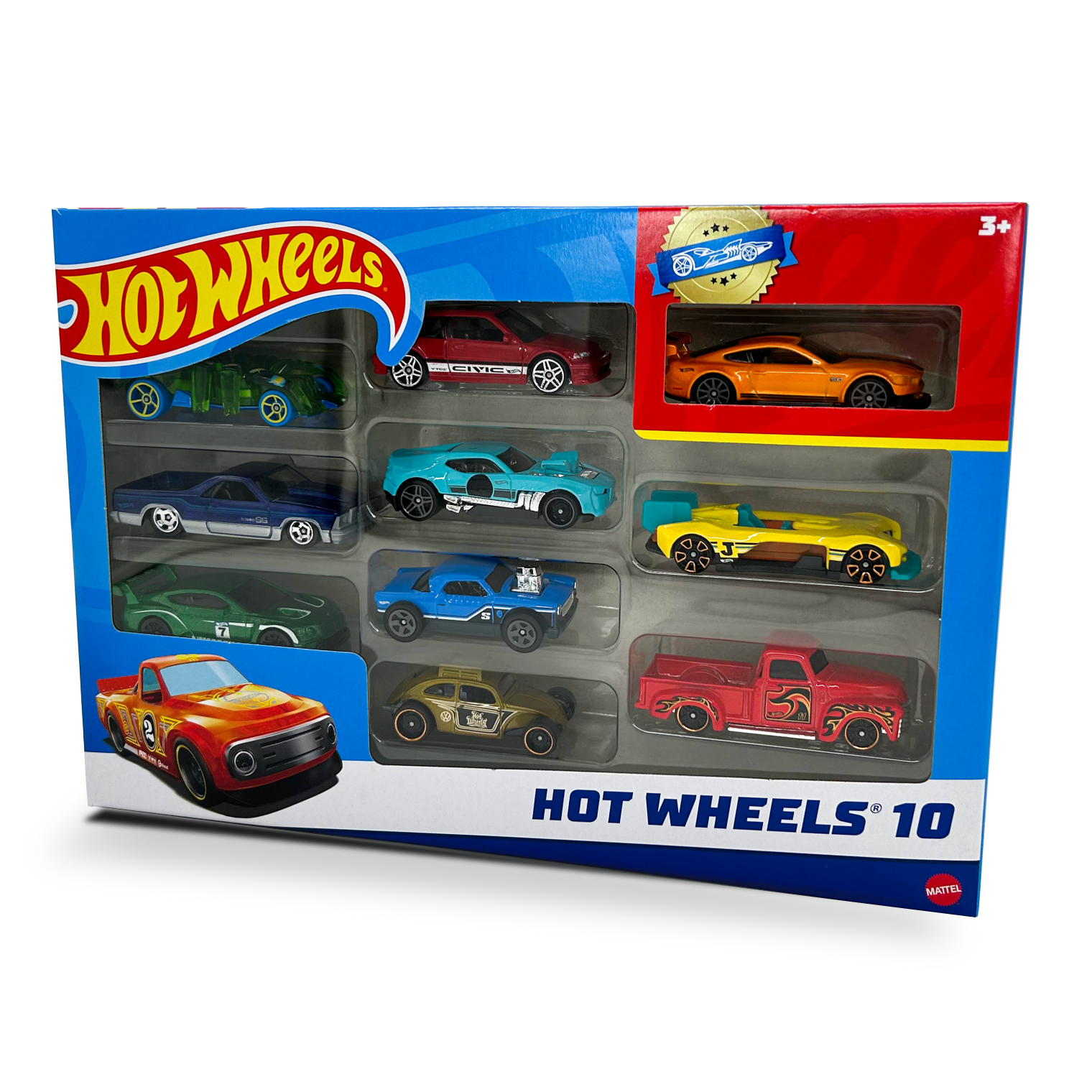 Набор Hot Wheels 54886 из 10 базовых машинок в асс.