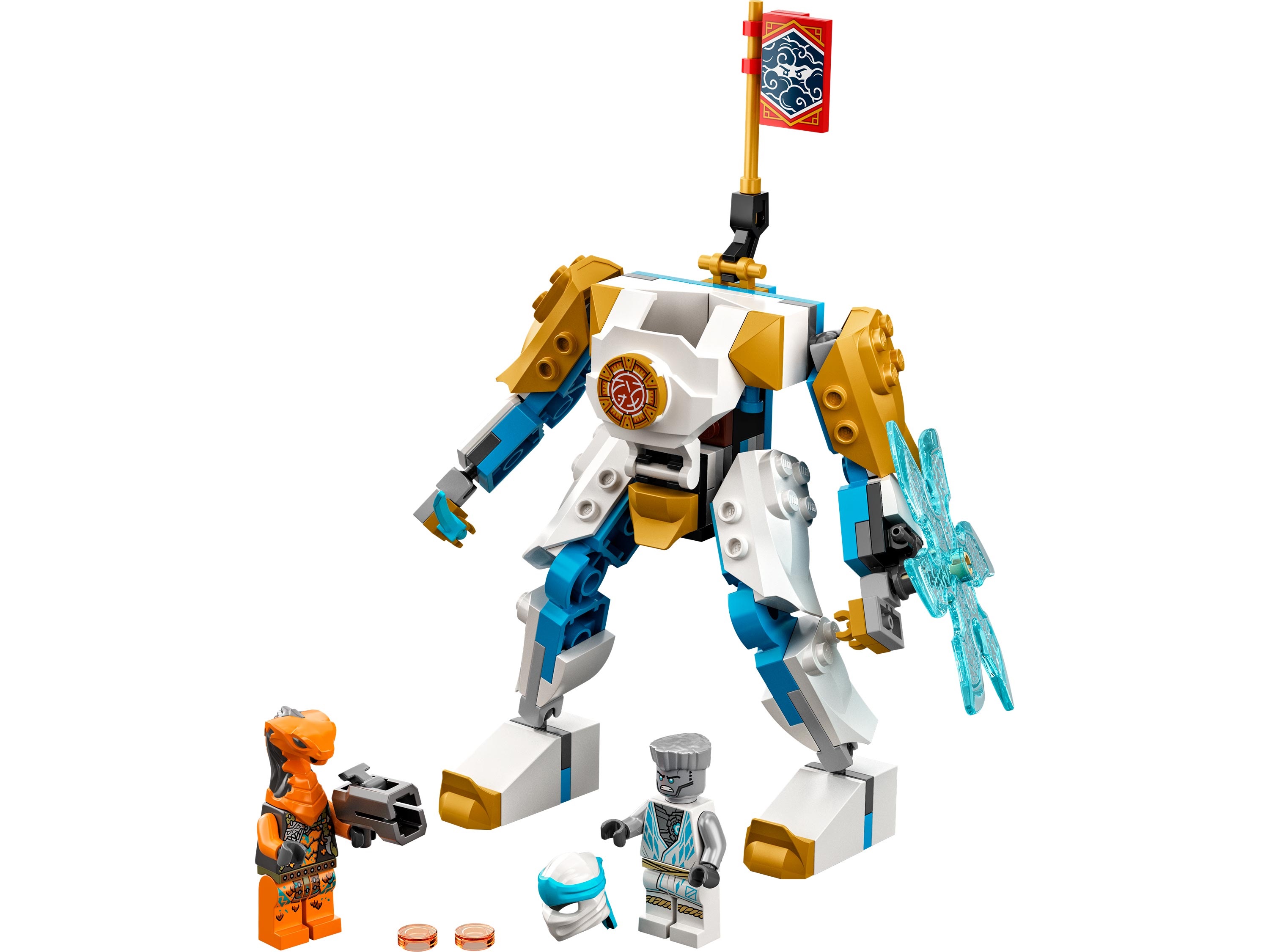 Lego Ninjago 71761 Могучий робот ЭВО Зейна