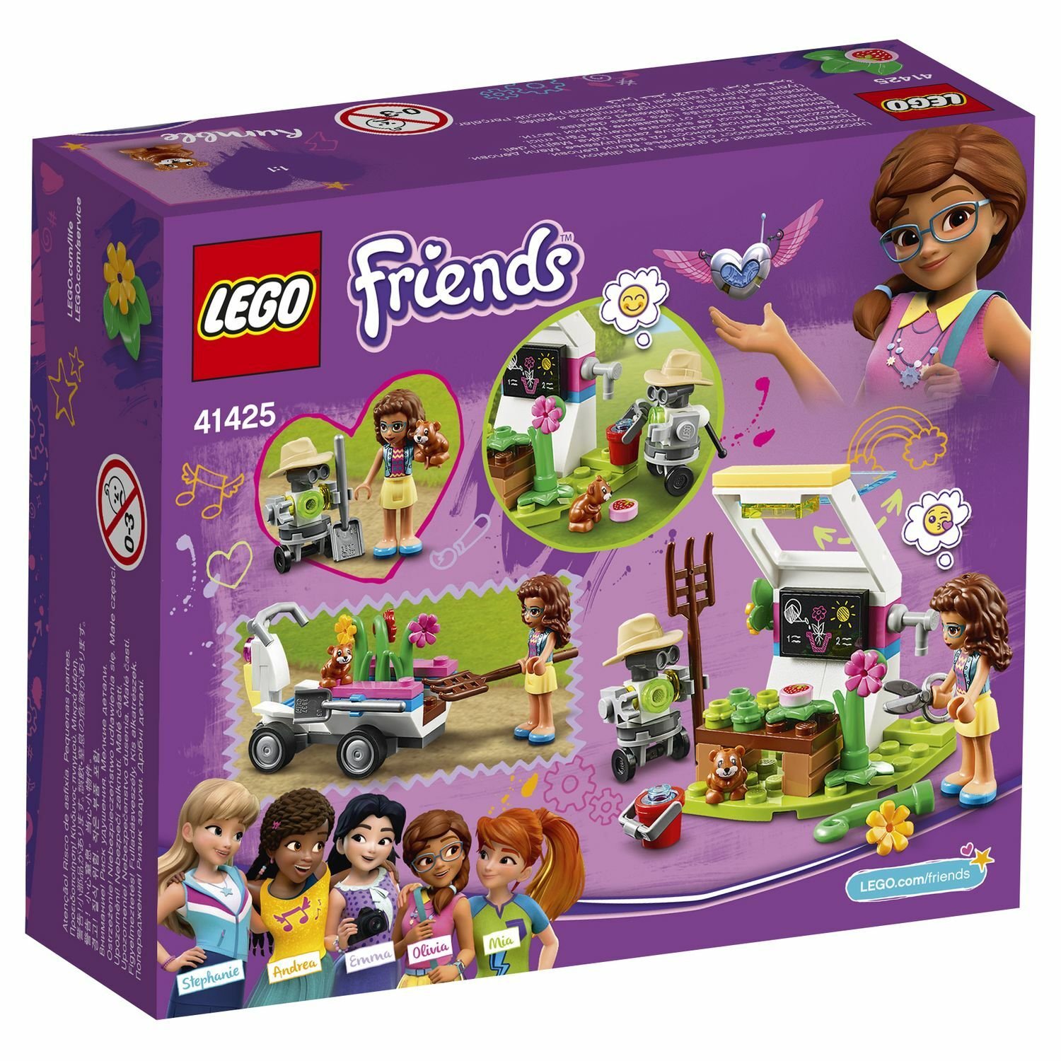 Lego Friends 41425 Цветочный сад Оливии