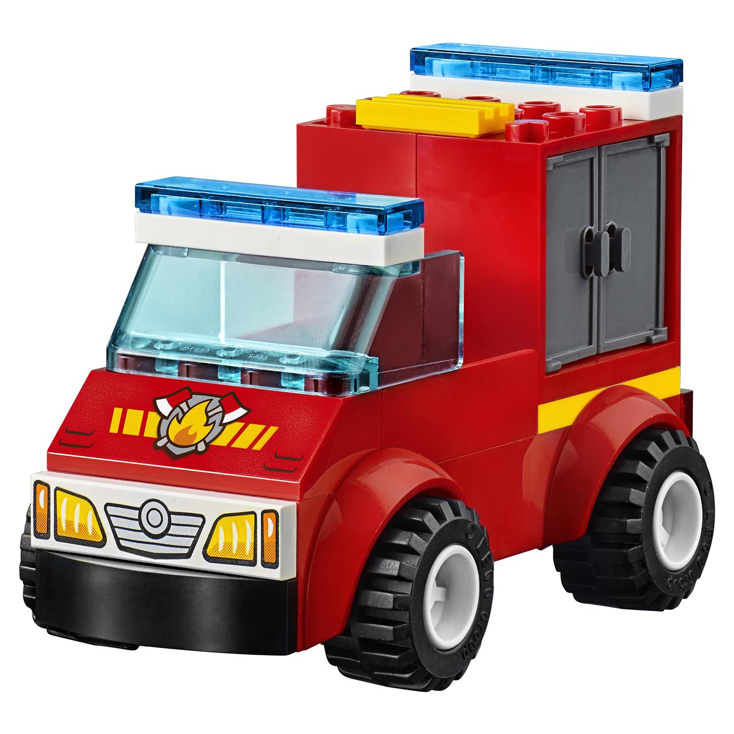 Lego Juniors 10740 Чемоданчик Пожарная команда