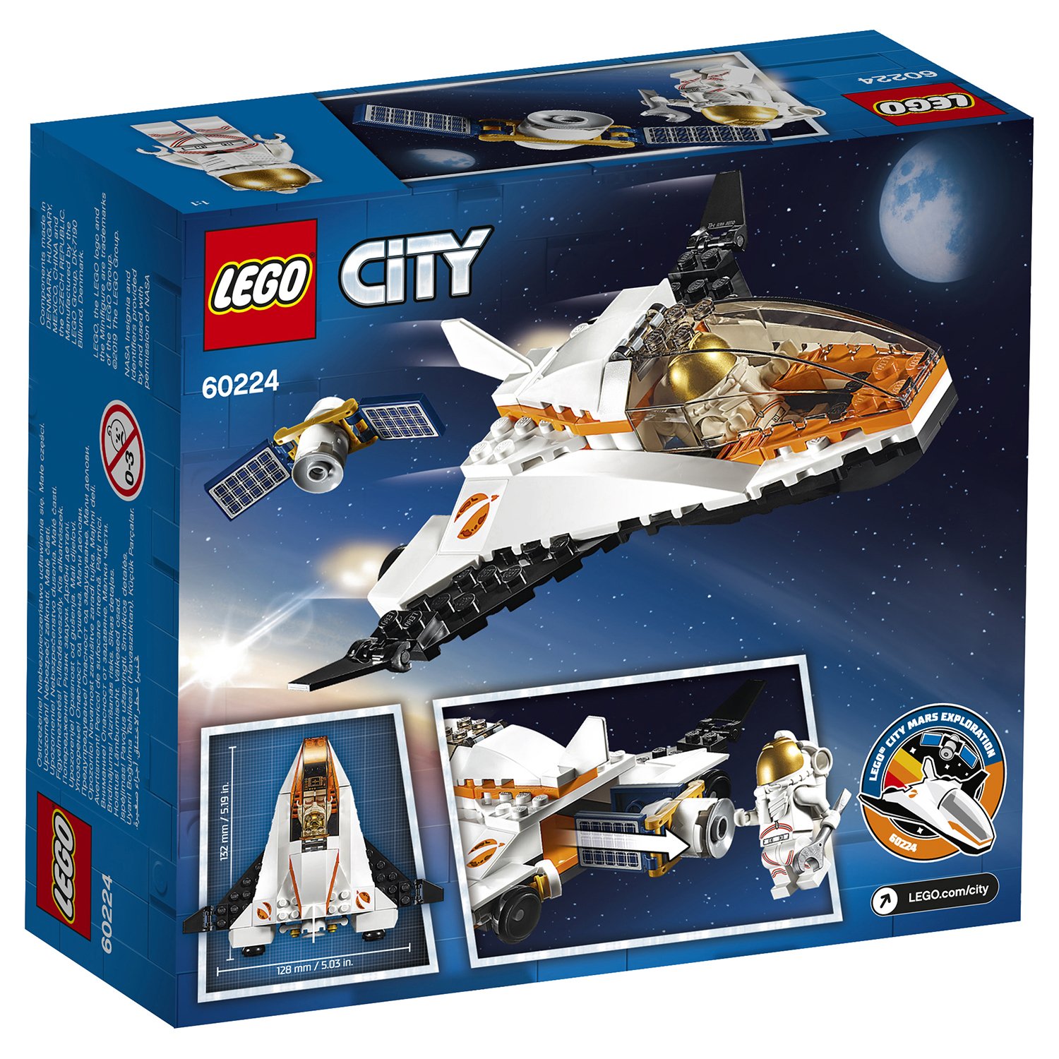 Lego City 60224 Миссия по ремонту спутника