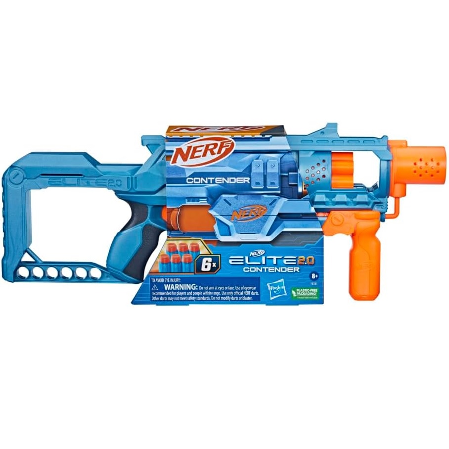 Бластер Nerf Elite 2.0 F6787 Contender