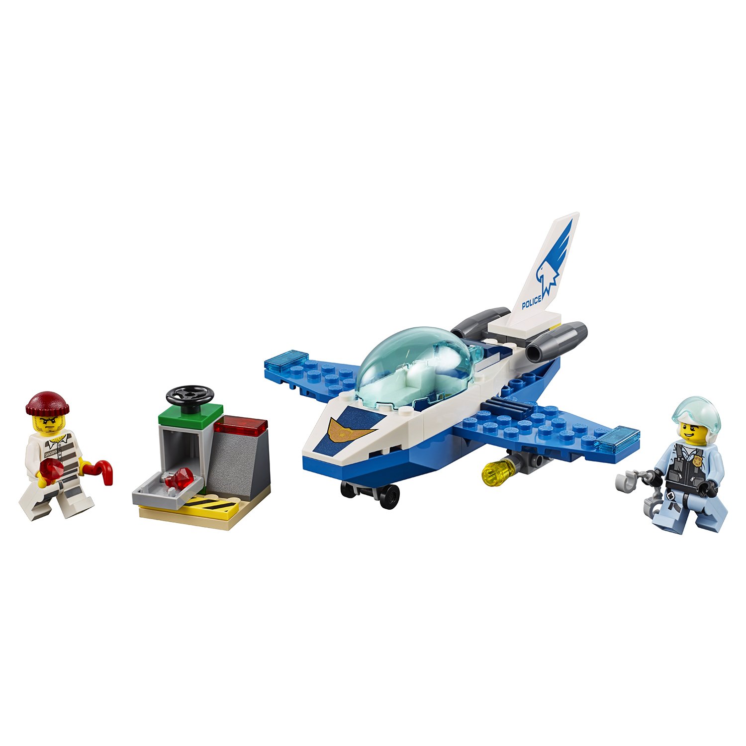 Lego City 60206 Воздушная полиция: Патрульный самолёт