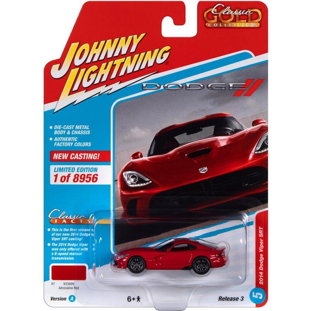 Машинка Johny Lightning Gold Collection 2014 Dodge Viper SRT