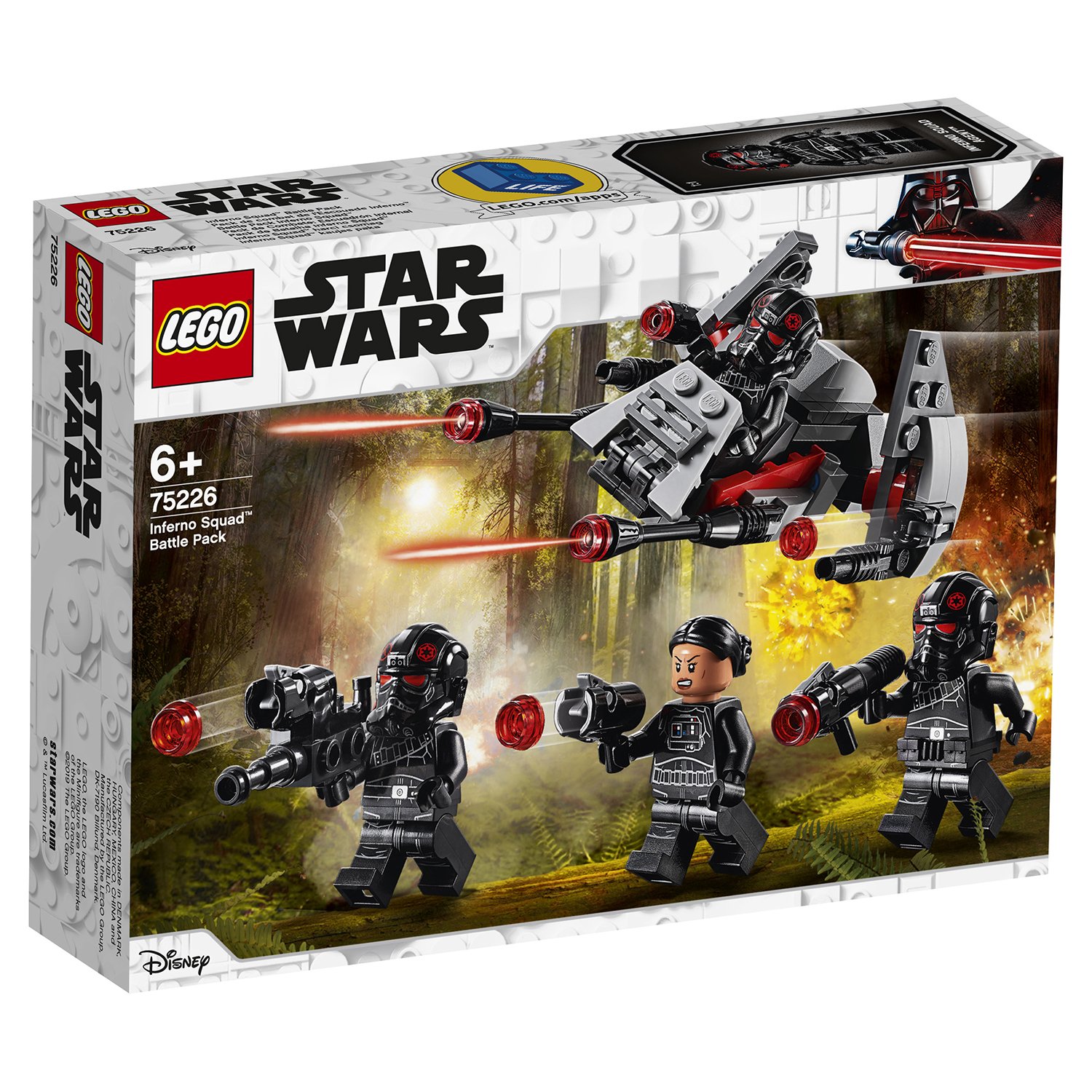 Lego Star Wars 75226 Боевой набор отряда «Инферно»