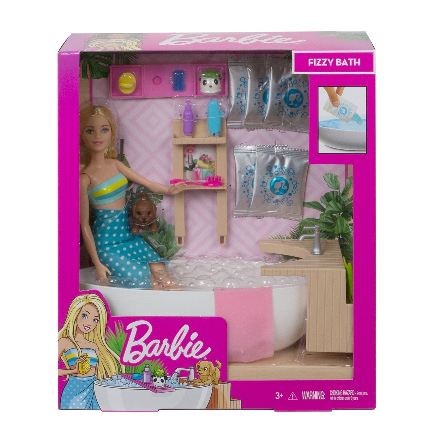 Набор Barbie GJN32 Спа-салон