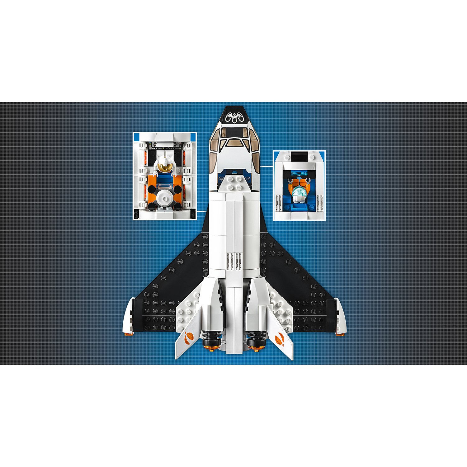 Lego City 60226 Шаттл для исследований Марса