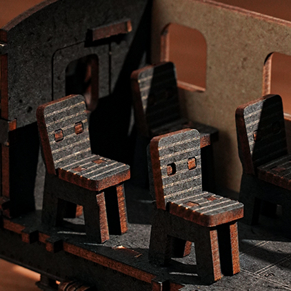 3D пазл Rolife Паровоз арт.TGS01