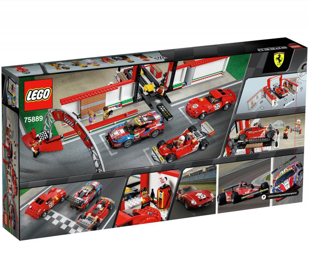Lego Speed Champions 75889 Гараж Ferrari