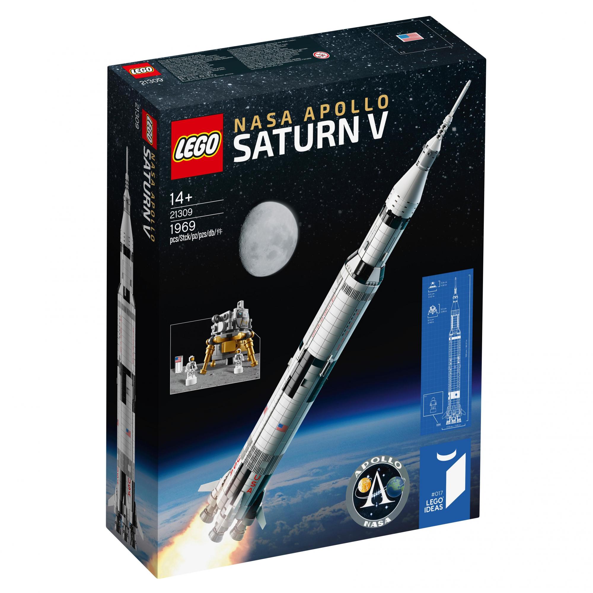 Lego Ideas 21309 Сатурн-5 Аполлон