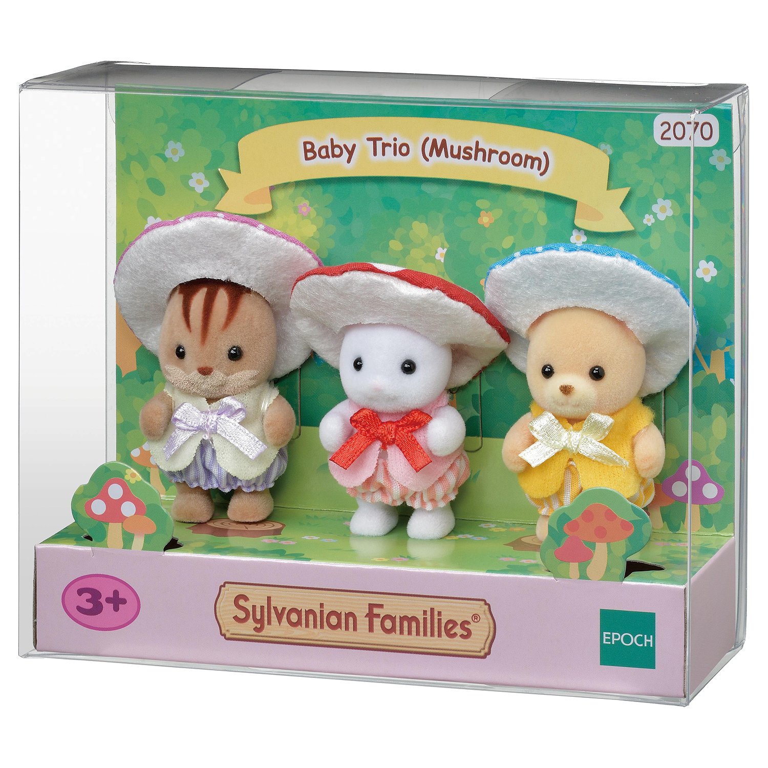 Набор Sylvanian Families 2070 Малыши в костюмчиках грибочков