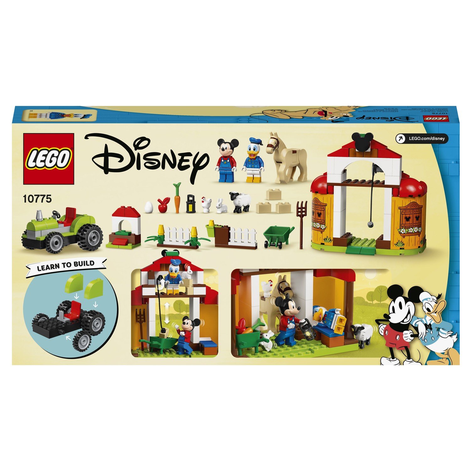Lego Disney 10775 Mickey and Friends Ферма Микки и Дональда