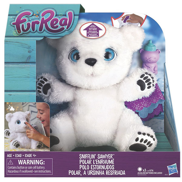FurReal Friends B9073 Полярный Медвежонок