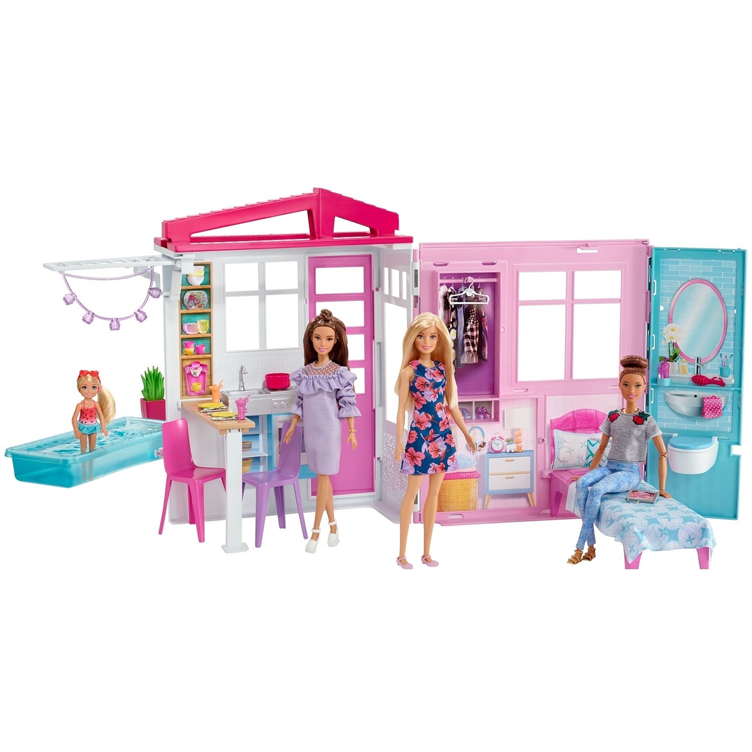 Набор Barbie FXG55 Дом с мебелью и аксессуарами