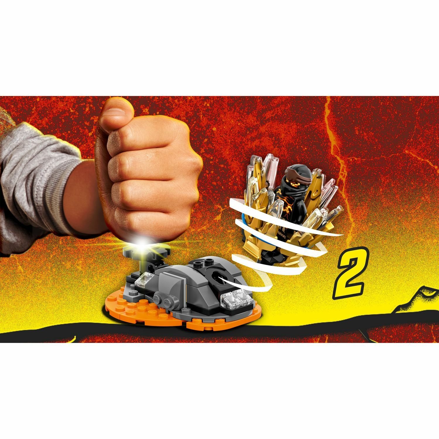 Lego Ninjago 70685 Шквал Кружитцу — Коул