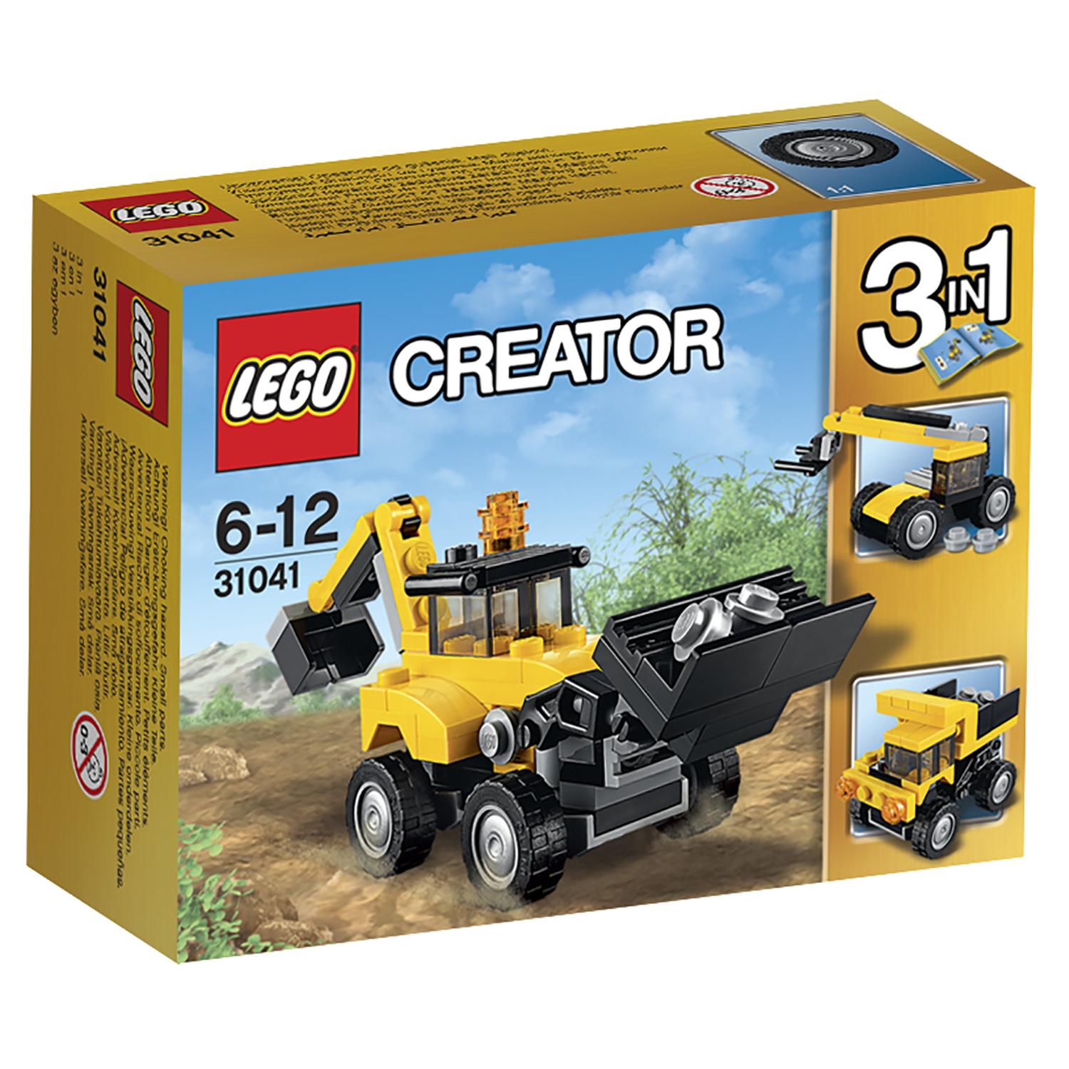 Lego Creator 31041 Строительная техника