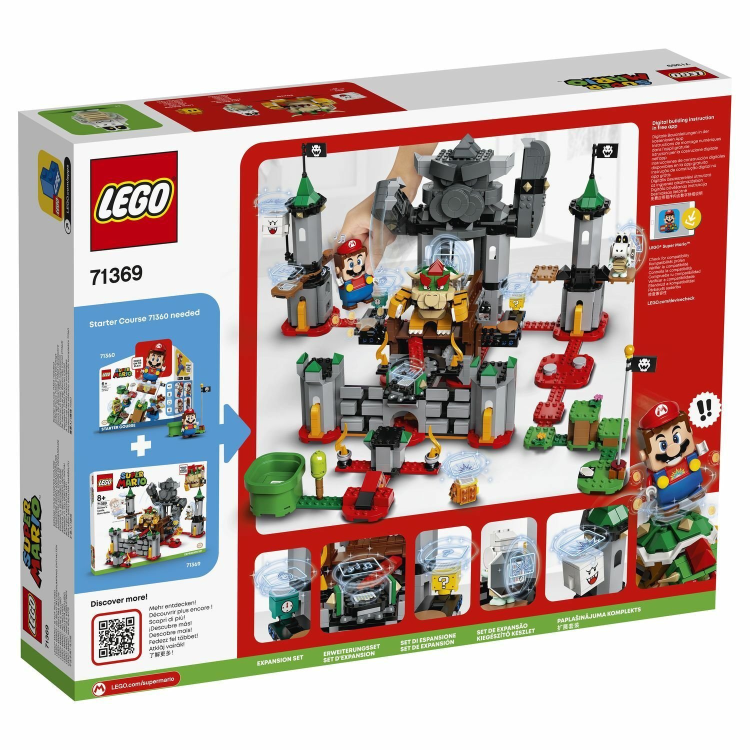 Lego Super Mario 71369 Решающая битва в замке Боузера. Дополнительный набор