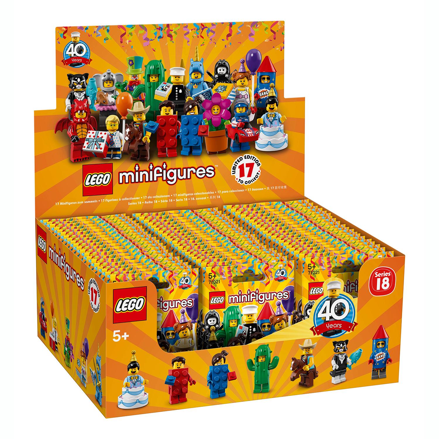 Lego Minifigures 71021-11 Парень в костюме кубика Лего