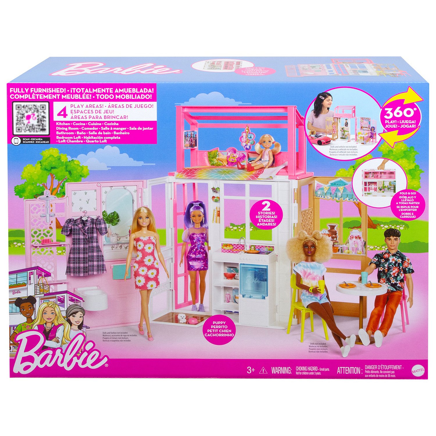 Кукольные домики Барби (Barbie)