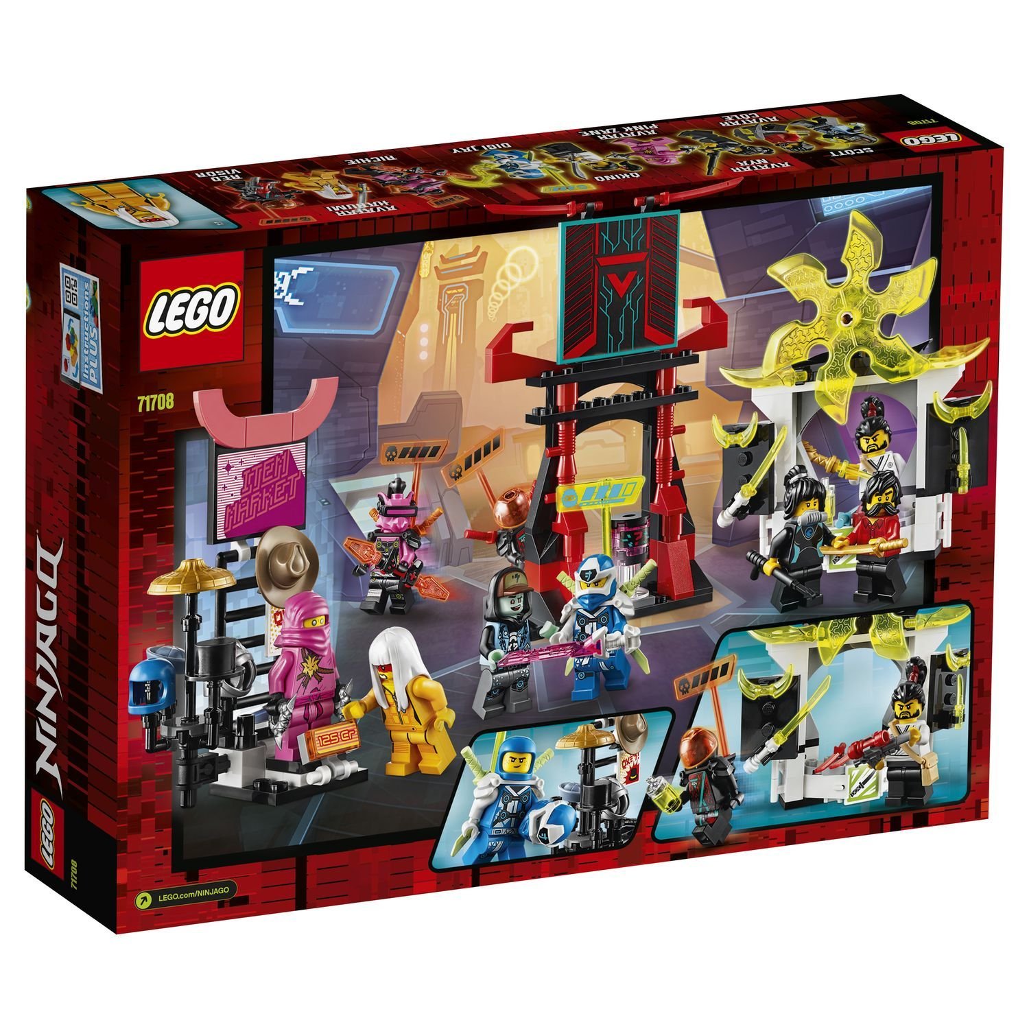 Lego Ninjago 71708 Киберрынок