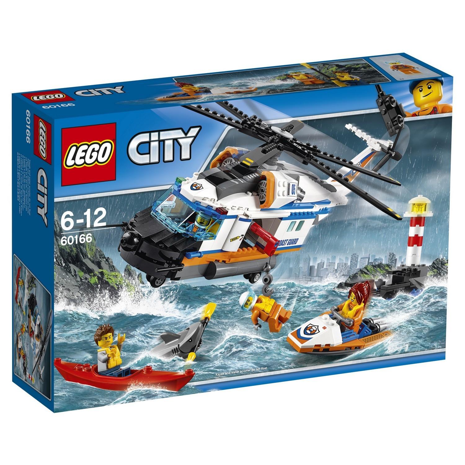 Lego City 60166 Сверхмощный спасательный вертолёт