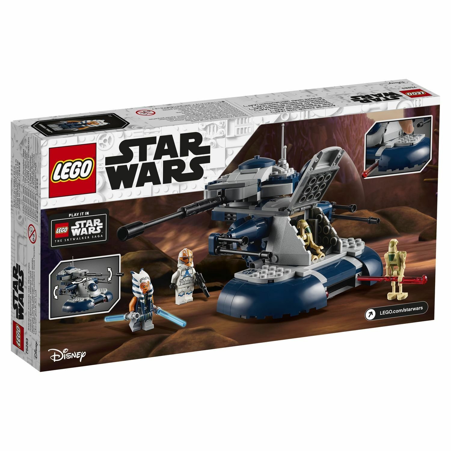 Lego Star Wars 75283 Бронированный штурмовой танк (AAT™)