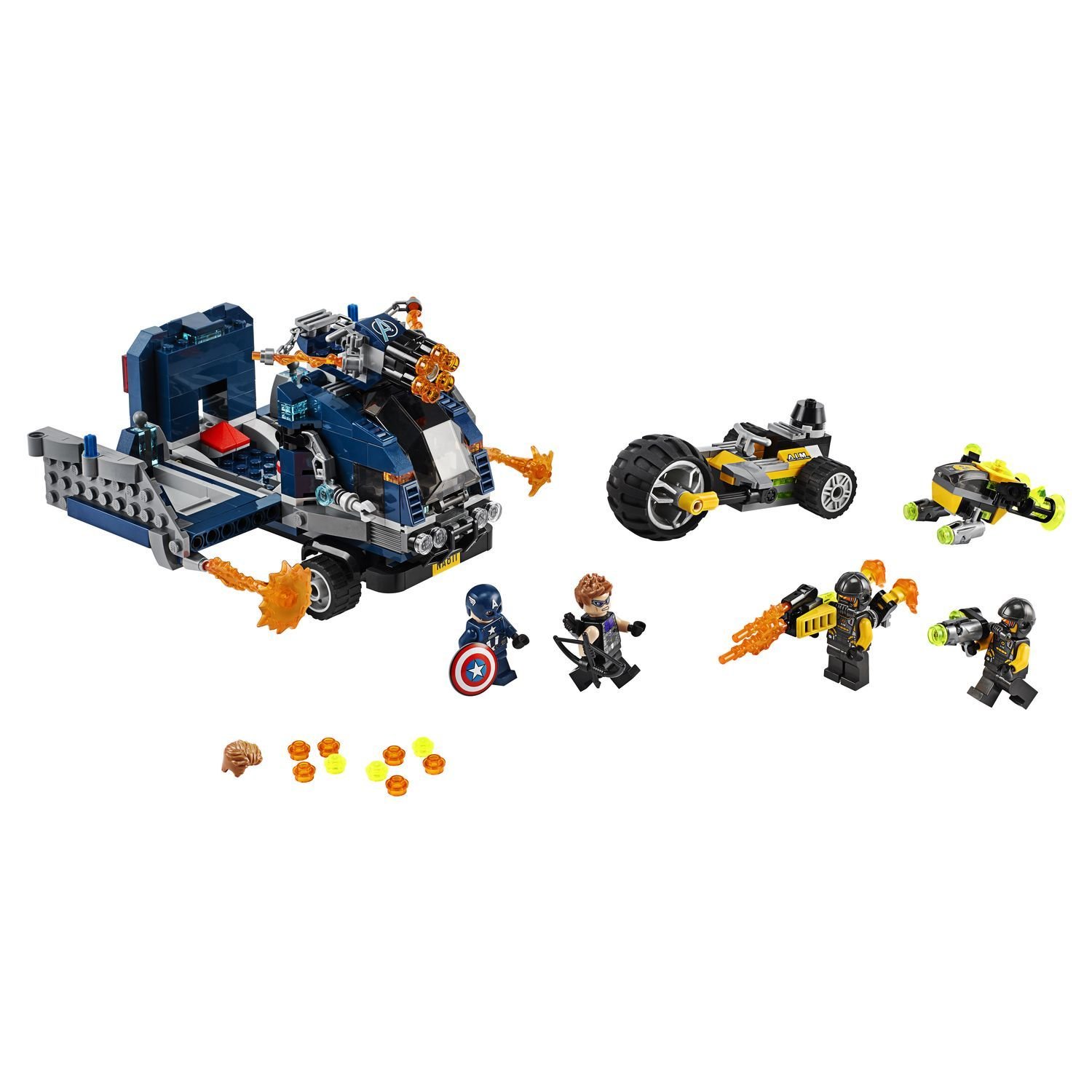 Lego Super Heroes 76143 Мстители Нападение на грузовик