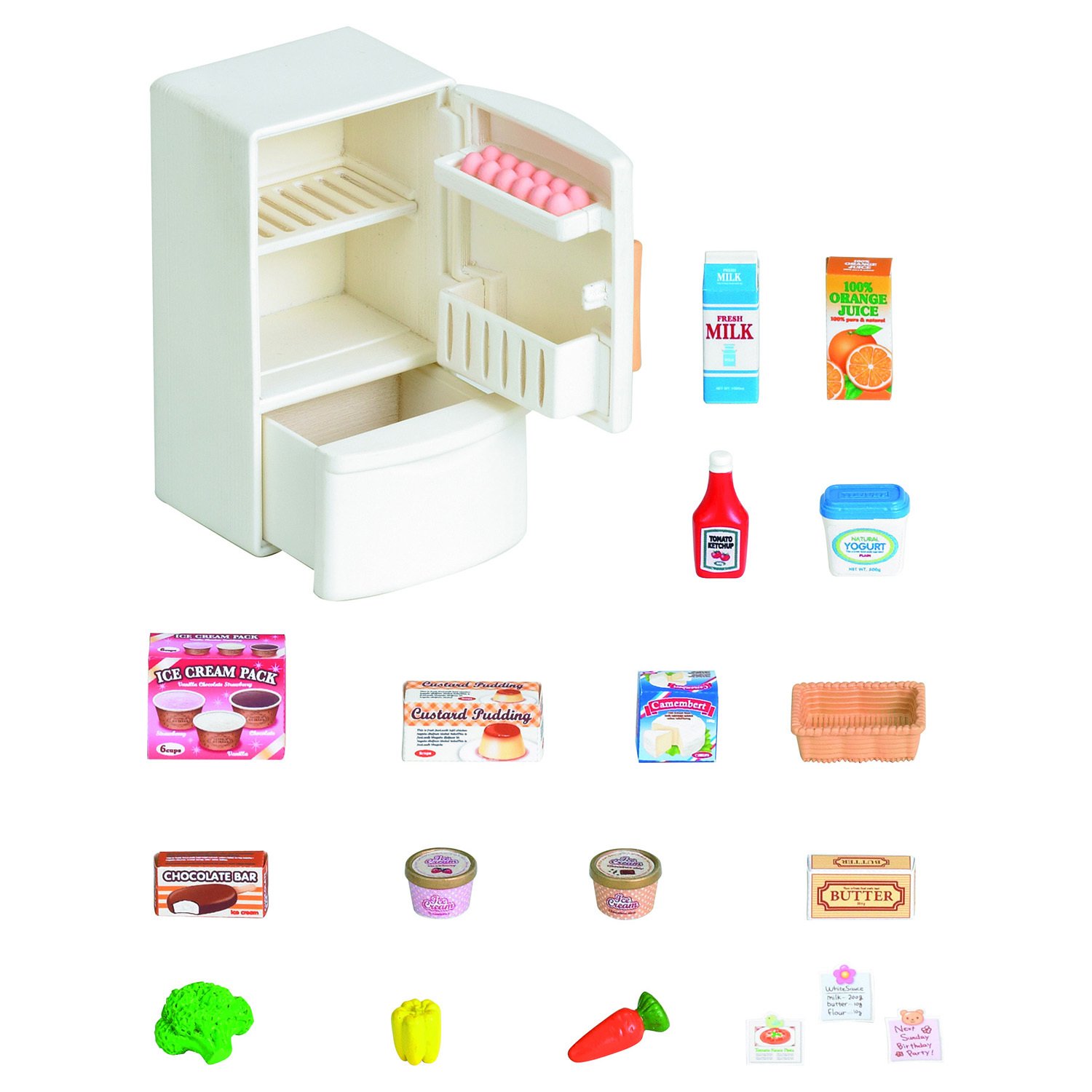 Набор Sylvanian Families 5021 Холодильник с продуктами