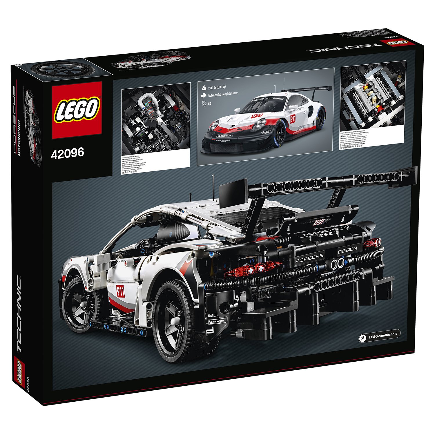 Lego Technic 42096 Porsche 911 RSR