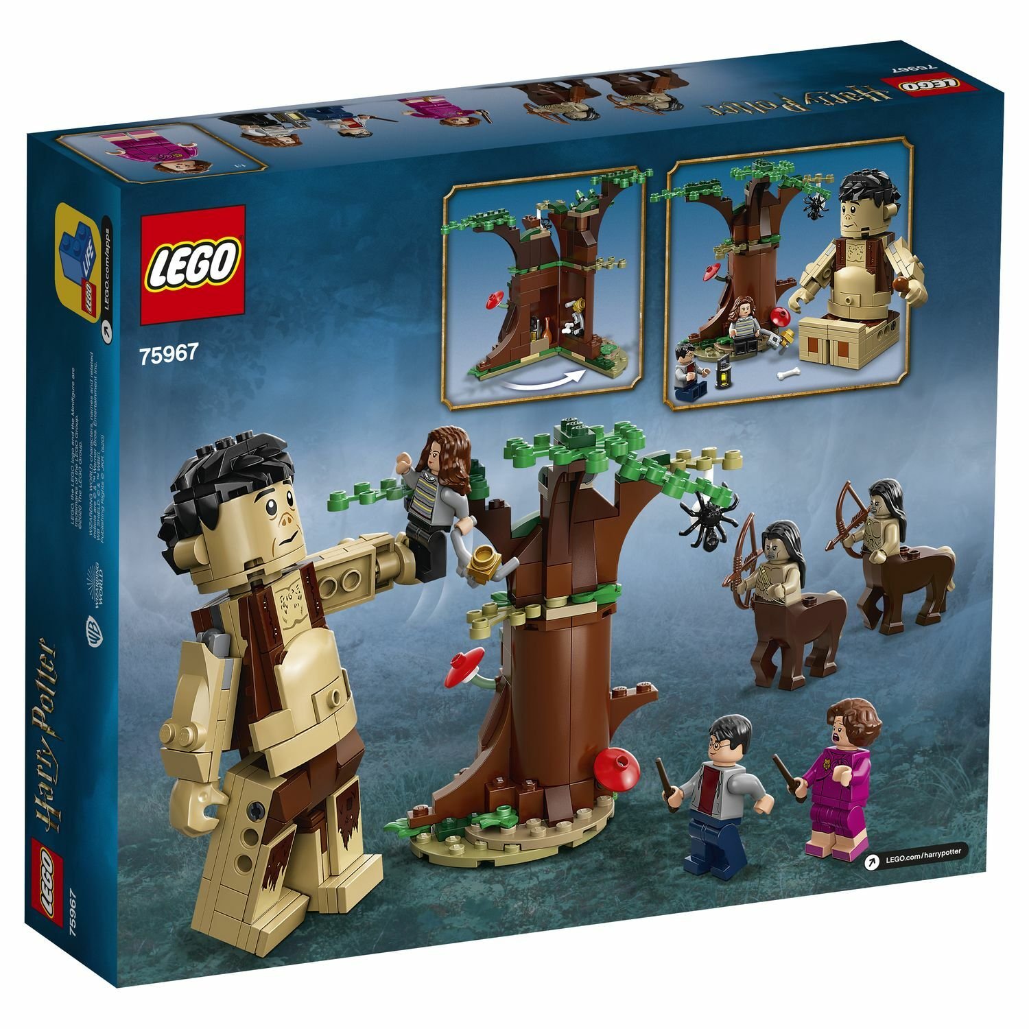 Lego Harry Potter 75967 Запретный лес: Грохх и Долорес Амбридж